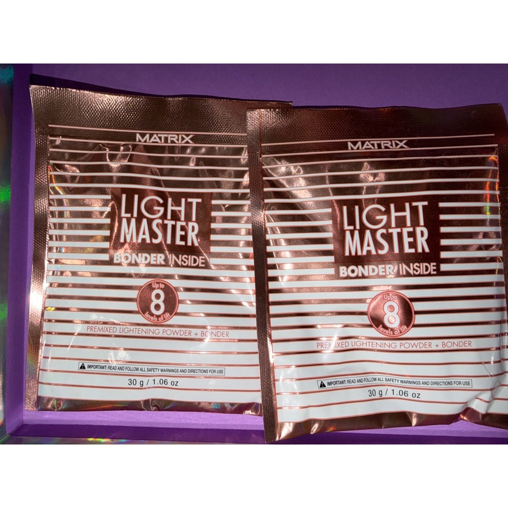 Matrix Light Master Bonder Inside Lightening Powder 8 Levels Lift 2 Packets